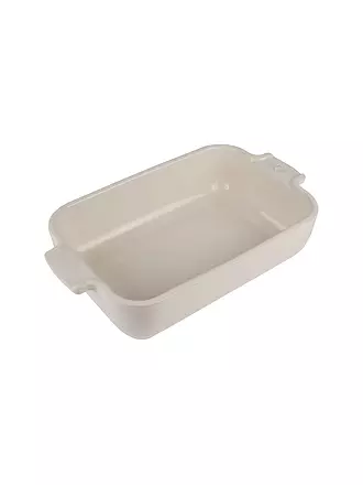 PEUGEOT | Auflaufform aus Keramik Appolia rechteckig Ecru 18x12cm | 